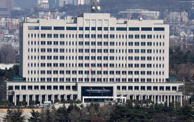 대통령집무실 이전이 확정된 서울 용산구 국방부 청사 전경. /사진제공