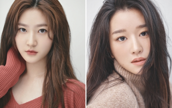 김새론(왼쪽)과 서예지. /사진=골드메달리스트 홈페이지 갈무리