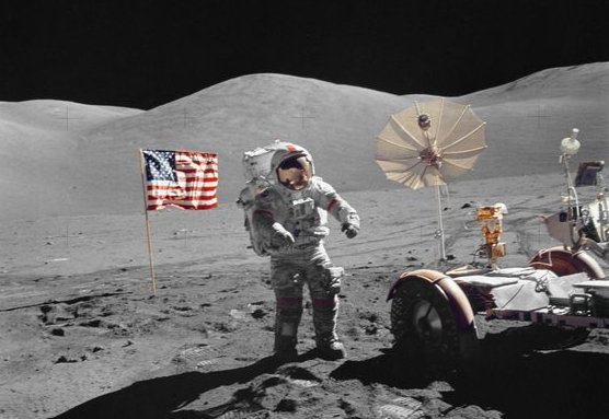 = 1972년 12월 미항공우주국(NASA) 달 탐사.  (C) AFP=뉴스1  