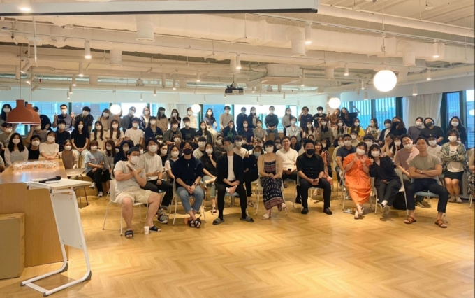2년 전인 2020년 열린 오늘의집 창립 6주년 행사 /사진제공=버킷플레이스