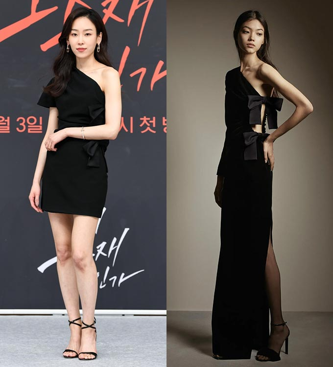 배우 서현진, 생 로랑 2020 프리폴 컬렉션/사진=SBS, 생 로랑(Saint Laurent)