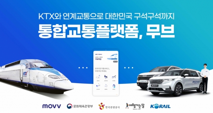 'KTX+무브' 서비스/사진제공=무브