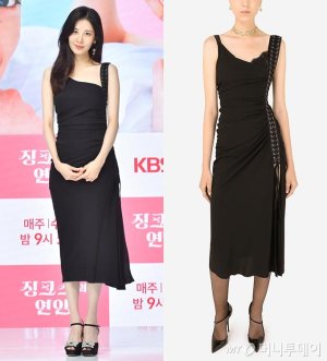 서현, 실루엣 뽐낸 '708만원대' 블랙 드레스 패션…