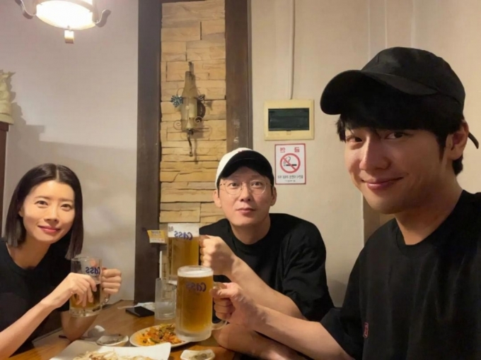 tvN 드라마 &#039;이브&#039;에 출연중인 배우 유선, 박병은, 이상엽(왼쪽부터)/사진=박병은 인스타그램