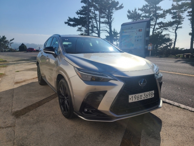 렉서스 첫 PHEV NX450+./사진=정한결 기자.