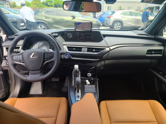 UX300e 실내. /사진=정한결 기자.