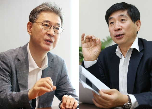 (왼쪽)이채원 라이프자산운용 의장/사진=뉴스1 (오른쪽) 허남권 신영자산운용 대표이사 사장/사진=머니투데이