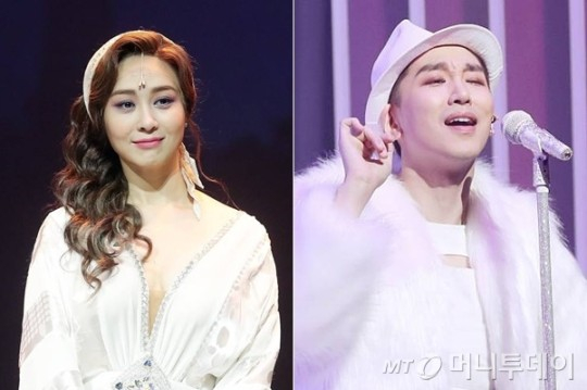옥주현(왼쪽), 김호영./사진=머니투데이DB