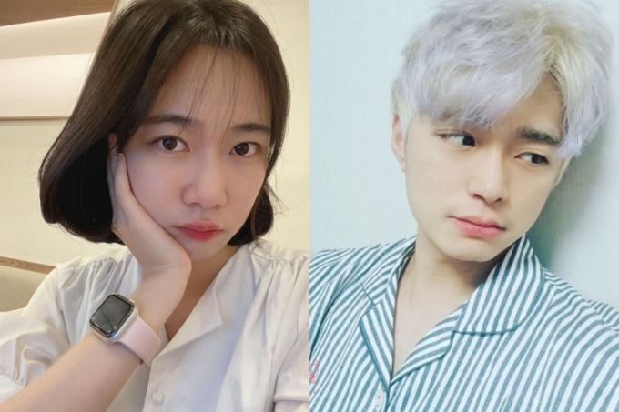 (왼쪽부터) '나는 솔로' 8기 옥순(가명), 영식(가명) / 사진=옥순·영식 인스타그램 캡처