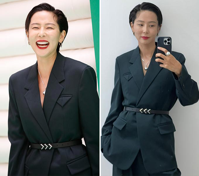 방송인 김나영/사진=뉴스1, 김나영 인스타그램