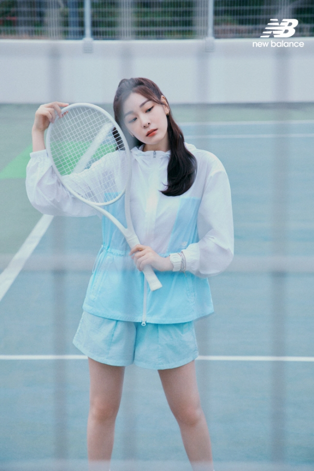 김연아도 테니스 패션 화보/사진=뉴발란스