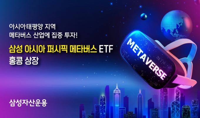 삼성자산운용, '삼성 아시아 퍼시픽 메타버스 ETF' 홍콩 상장
