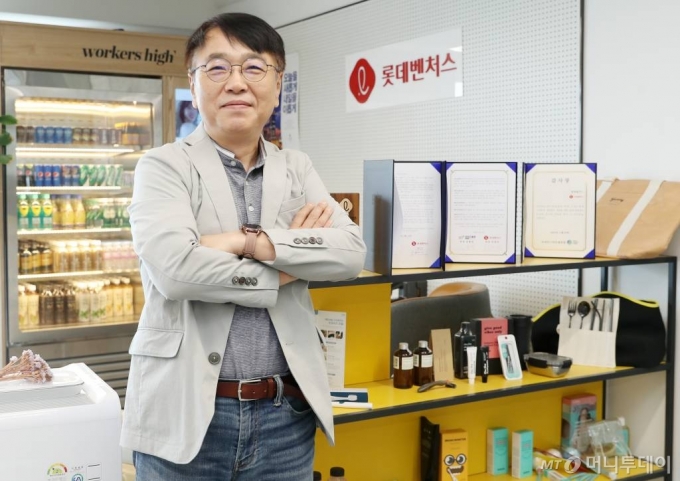 전명인 롯데벤처스 대표 /사진=김휘선 기자 hwijpg@