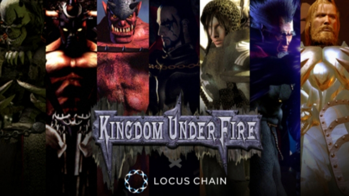 킹덤언더파이어 온 로커스체인/사진제공=블룸테크노로지