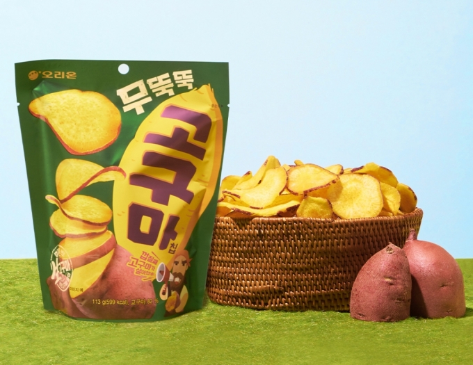 무뚝뚝고구마칩 이미지./사진제공=오리온
