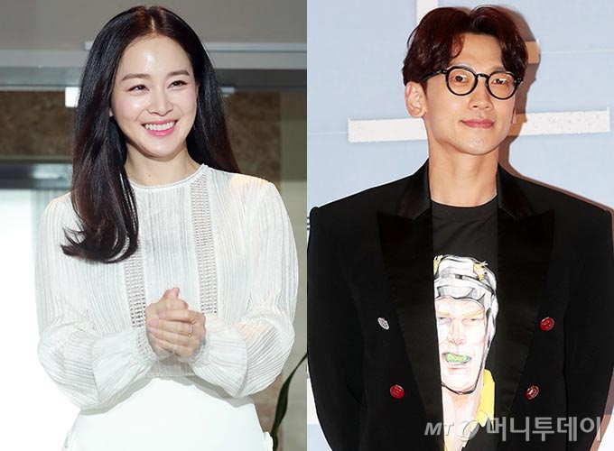 배우 김태희, 가수 겸 배우 비./사진=머니투데이 DB