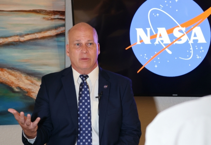 존 구이디(John Guidi) 미국항공우주국(NASA) 우주탐사시스템부국장. / 사진=공동취재기자단