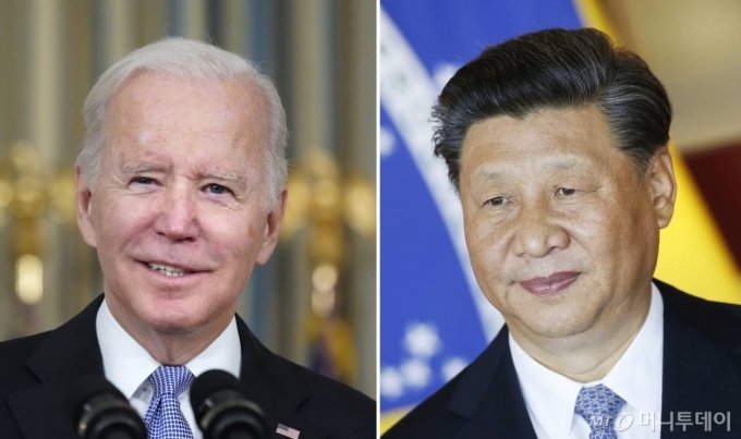 조 바이든 미국 대통령과 시징핑 중국 주석/사진=머니투데이DB