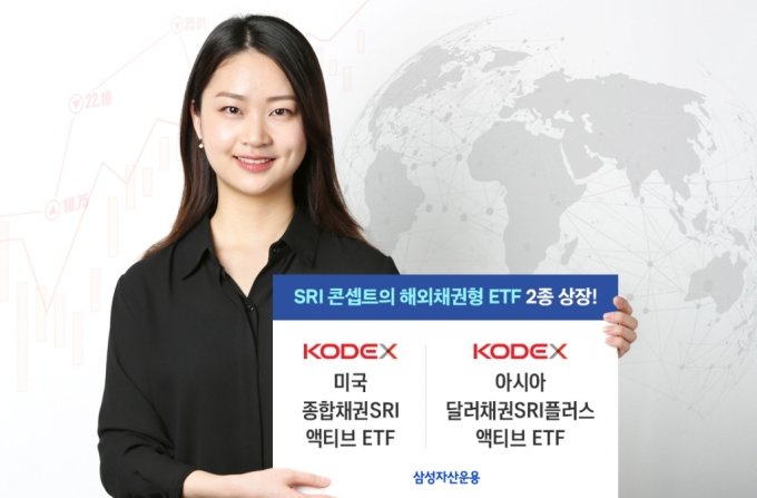 삼성자산운용, 미국·아시아 등 해외채권형 액티브 ETF 2종 상장