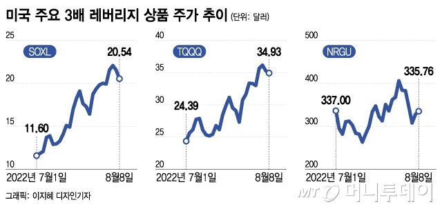 미국 주식 ETF 3배 레버리지 SOXL 주가 전망 투자