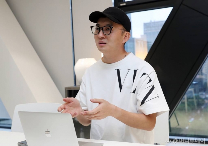 박진영 루나소프트 대표 /사진=김휘선 기자 hwijpg@