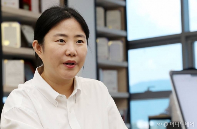 박영은 고수플러스 대표 /사진=김휘선 기자 hwijpg@