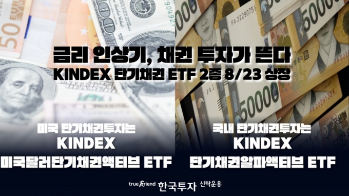 한국투자신탁운용, 미국달러·국채 투자하는 채권 ETF 2종 상장