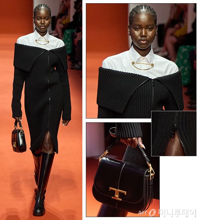 토즈(Tod&#039;s) 2022 F/W 컬렉션 쇼./사진=토즈(Tod&#039;s) /편집=이은 기자
