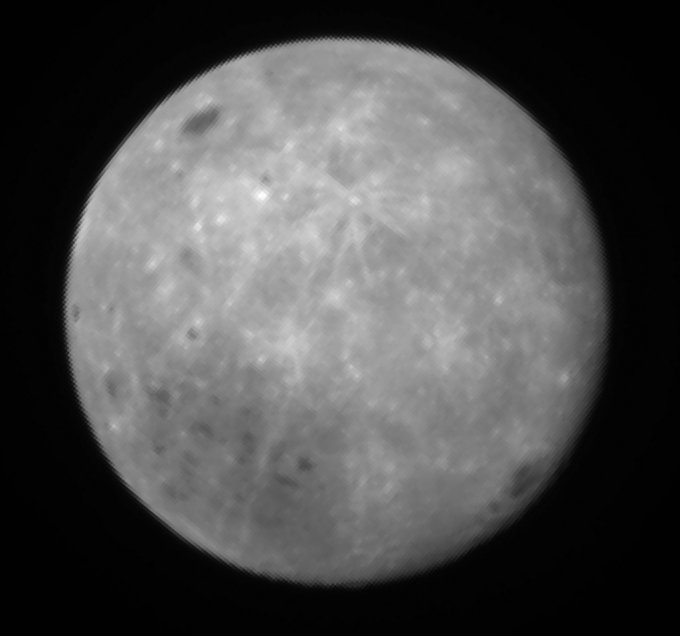 다누리가 촬영한 지구와 달 사진./사진=과학기술정보통신부