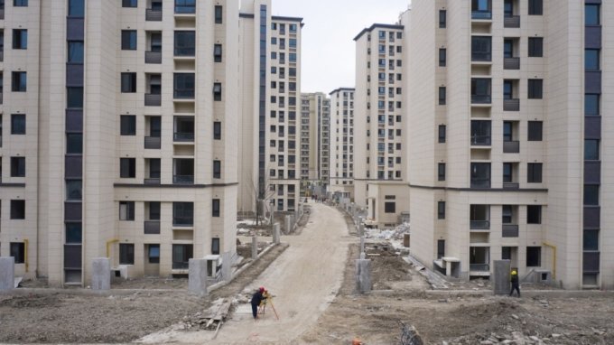 중국의 부동산 경기가 침체되면서 신규 건설 프로젝트가 지난해 같은 기간의 절반 수준으로 줄었다. /ⓒ사진=블룸버그
