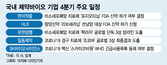 "한미 독무대 막는다" 연말 스포트라이트 노리는 K-바이오