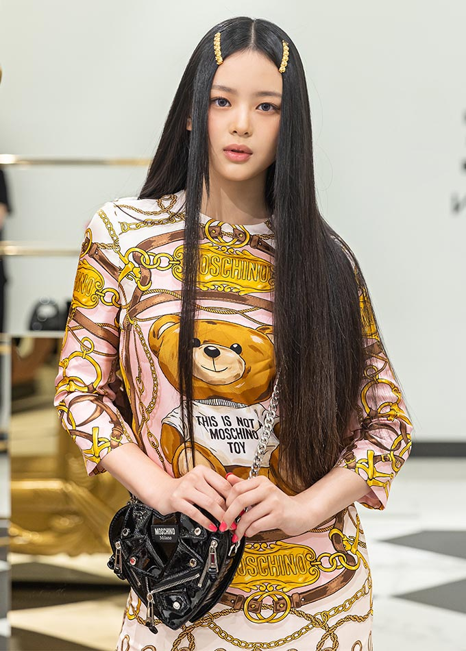 그룹 뉴진스 하니./사진=모스키노(MOSCHINO)