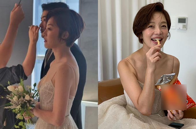 배우 황보라와 그의 연인인 배우 김영훈(활동명 차현우). /사진=황보라 인스타그램