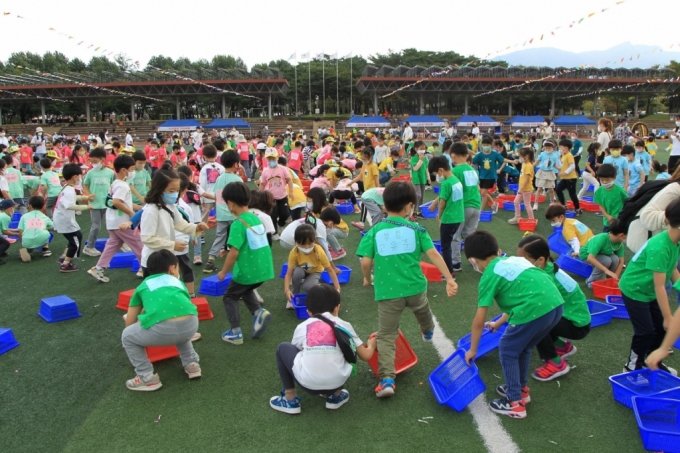 과천시 '어린이집 한마음 체육대회' 개최