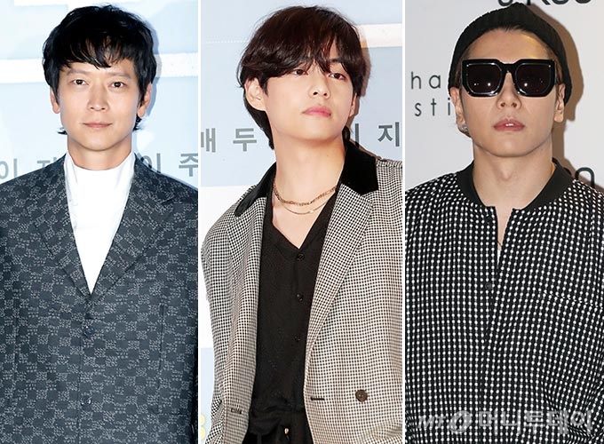 배우 강동원, 그룹 방탄소년단(BTS) 뷔, 가수 박효신/사진=머니투데이 DB