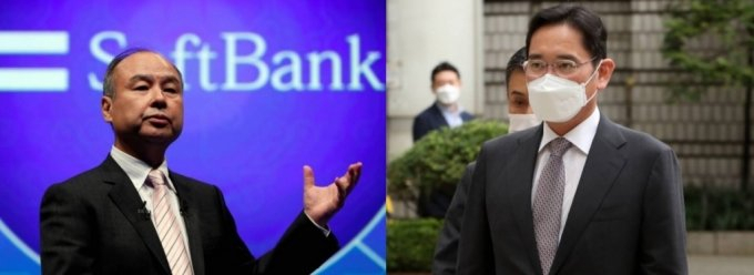 손정의 소프트뱅크 회장(왼쪽)과 이재용 삼성전자 부회장/사진=뉴스1,머니투데이 DB
