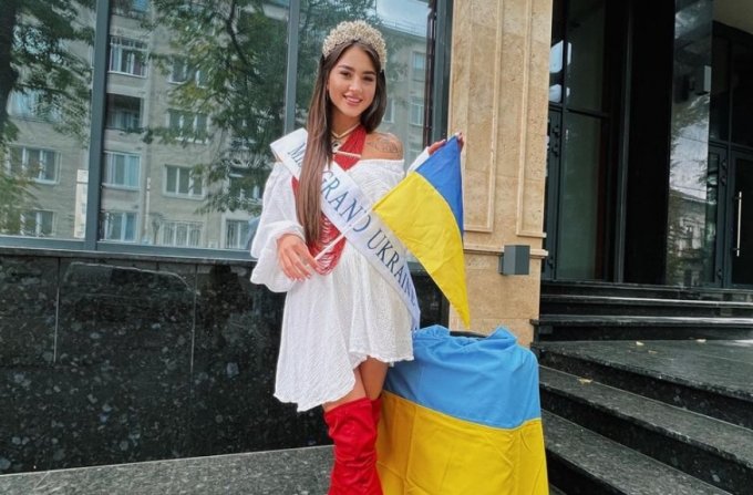 국제 미인대회 &#039;미스 그랜드 인터내셔널&#039; 우크라이나 참가자 올가 바실리브/사진=인스타그램