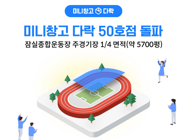 잠실주경기장 25% 규모 공유창고 확보