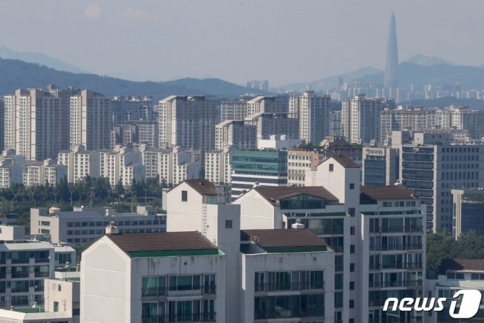 경기도 성남시 분당구의 아파트 단지 모습. 2021.7.22/뉴스1  