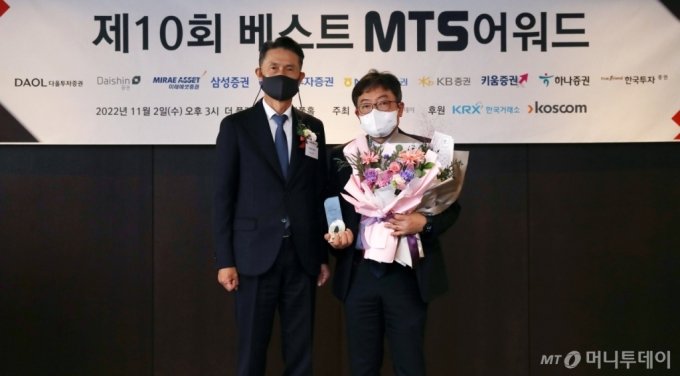 [사진]키움증권 '베스트 MTS 어워드' 우수상 수상
