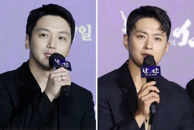 배우 변요한(왼쪽)과 김성규. /사진=머니투데이 DB