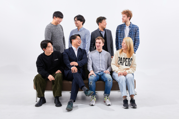 에이아이노믹스 임직원들