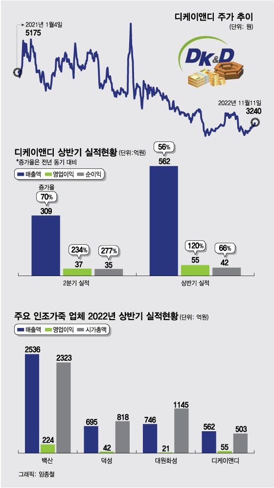 디케이앤디, 전기차급 이익 거두는 "넘버원 저평가株"