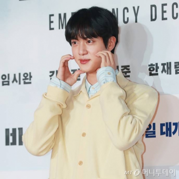 방탄소년단(BTS) 진. /사진=이동훈 기자 photoguy@