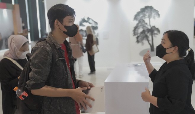 전남도, 인도네시아 국립박물관서 한국 수묵 전시회