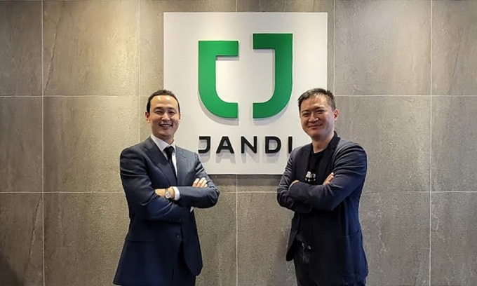 김대현 토스랩 대표(왼쪽)와 케니 수(Kenny Su) KDAN 대표 /사진=토스랩 제공 