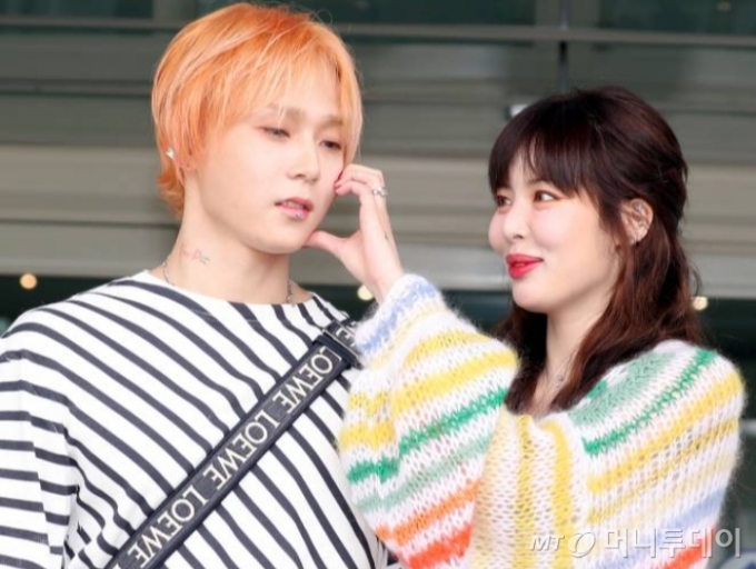 가수 현아(HyunA)와 던(DAWN). 2022.06.20 /사진=임성균 기자 tjdrbs23@