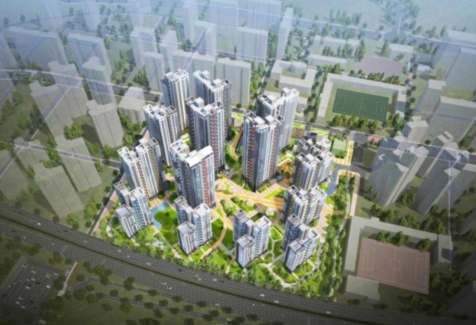 서울 용산구 한강맨션 재건축 조감도/사진=용산구