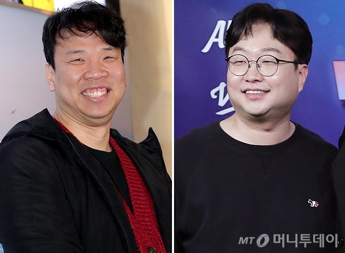 코미디언 오지헌, 박휘순./사진=머니투데이 DB