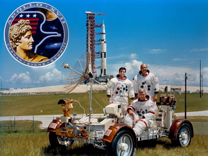 아폴로 17호 임무에 나선 우주비행사들. / 사진=미국항공우주국(NASA)